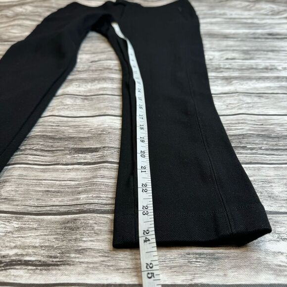Ann Taylor LOFT Petites Women's Black Skinny Fit Heavy Jeggings 6P 6 Zip Pockets - Picture 14 of 14
